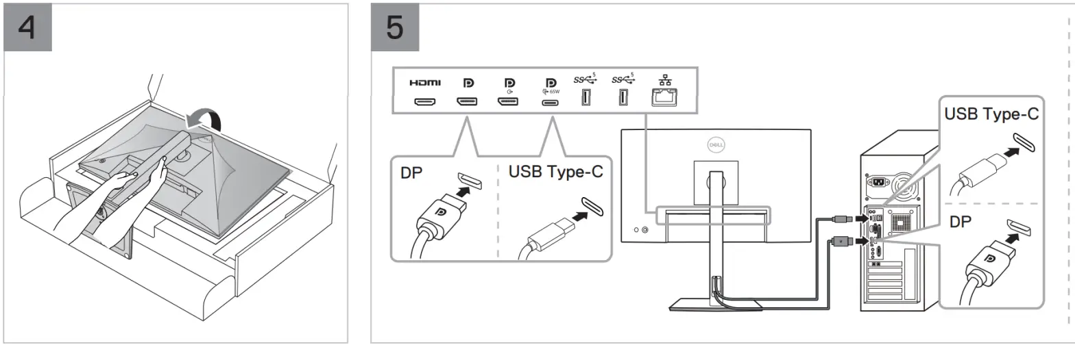 DELL P2422HE USB-C Hub Monitor - Fig 3