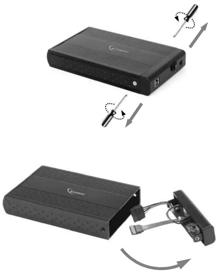 gembird EE3 U3S 3 External USB 3 0 Enclosure - Fig