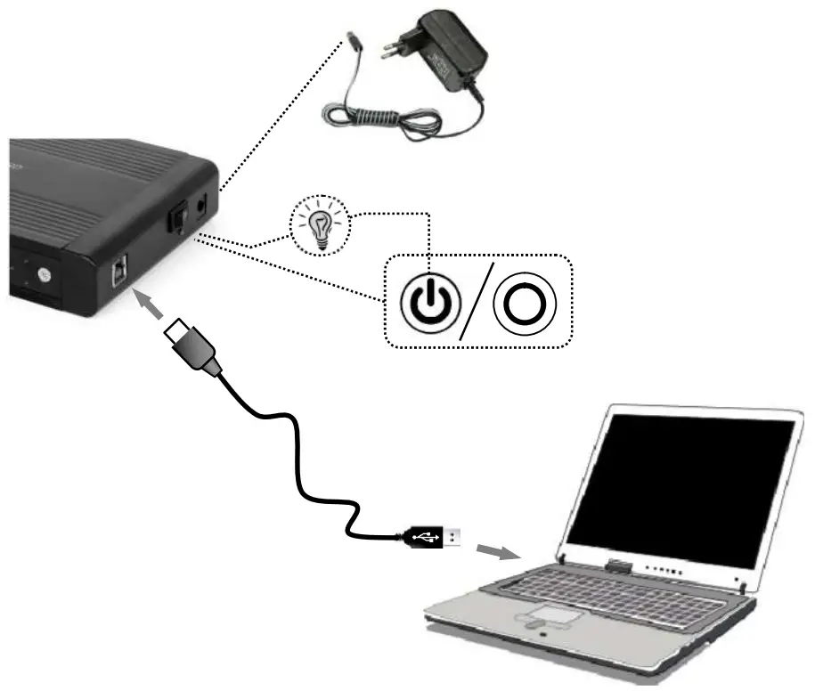 gembird EE3 U3S 3 External USB 3 0 Enclosure - Fig2