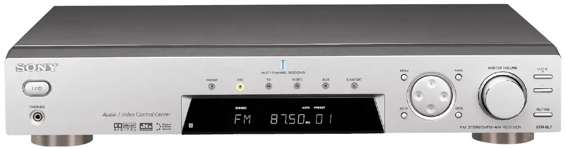 SONY-STR-SL7-Slim-Design-A-V-Receiver-Owner-PRODACT-IMG