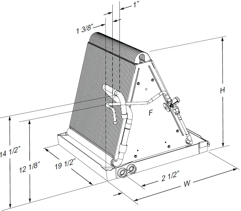 REVOLV C84DA Series Split System Uncased Indoor Coils 03