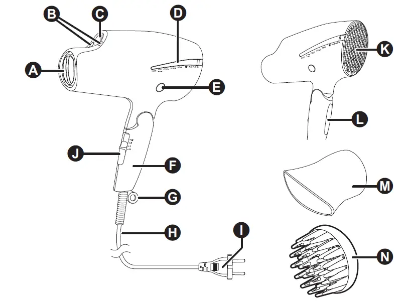 Panasonic EH-NA9J Hair Dryer 4
