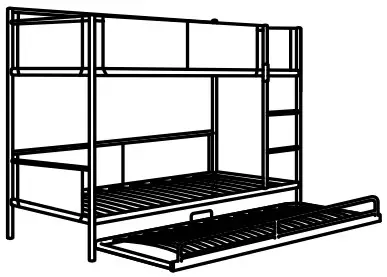 IKEA Childrens Sleep Extendable Bed - Bunk beds 5
