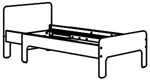 IKEA Childrens Sleep Extendable Bed - extendable bed 4