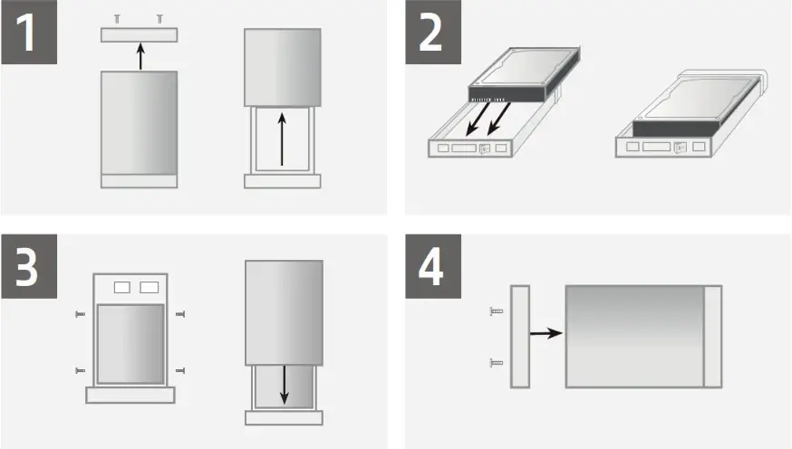 ACT AC1400 USB Hard Drive Enclosure - overview 1