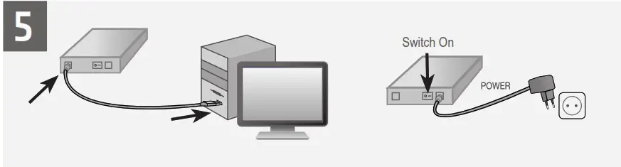 ACT AC1400 USB Hard Drive Enclosure - overview 2