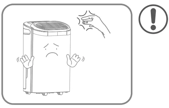 eeese 2505 Dehumidifier Valdemar - During Use 3