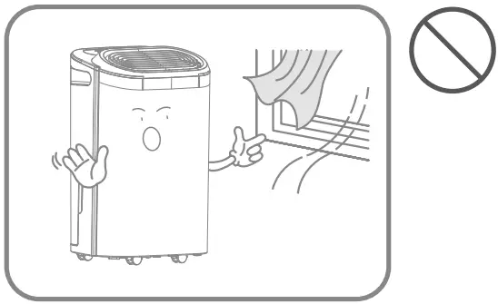 eeese 2505 Dehumidifier Valdemar - Placement 2