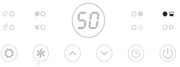 eeese 2505 Dehumidifier Valdemar - Water Tank Full Indicator