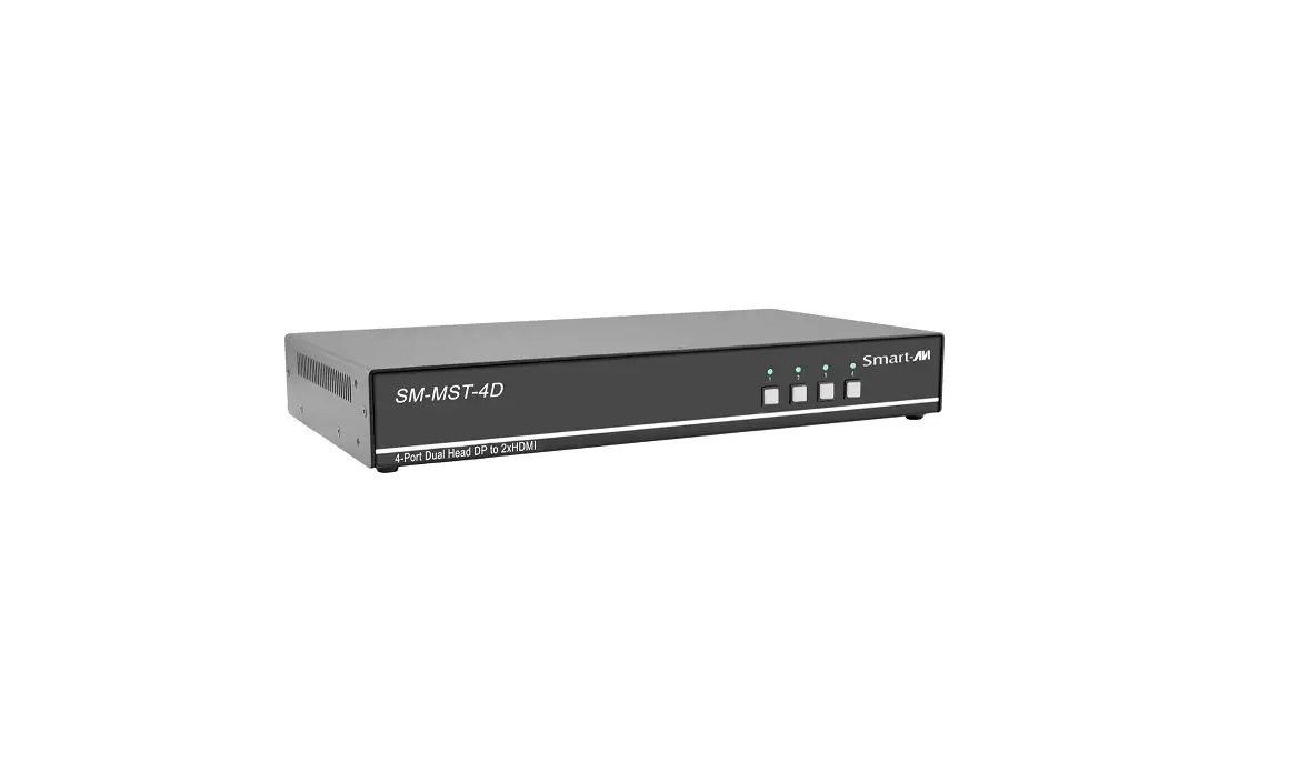 Smart-avi Sm-mst Series Mst Dp Kvm With Multiple 4k Hdmi Out User Manual