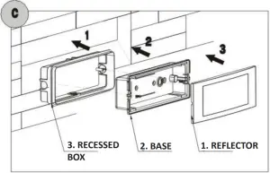 V-TAC 80133970 LED Emergenct Light CC