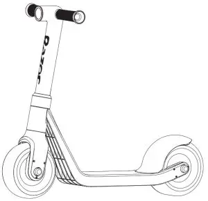 Razor Wild Ones Junior Kick Scooter-- Razor Wild Ones