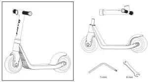 Razor Wild Ones Junior Kick Scooter-- razorg