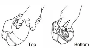 Midea MF-CN65A2 Two-In-One 5.7L Pressure Cooker and Air Fryer - Float Valve 1