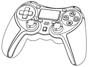 P4-5S FOR PS4 Wireless Controller-- Wireless Controller