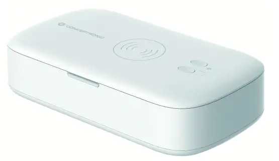 CONCEPTRONIC CIRO01WC UVC Sterilizer with Wireless Charger
