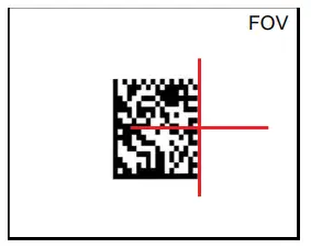 BANNER ABR3009-WSE2 Barcode Scanner -Aiming Mode Using the Red Crosshairs