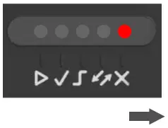 BANNER ABR3009-WSE2 Barcode Scanner - test mode