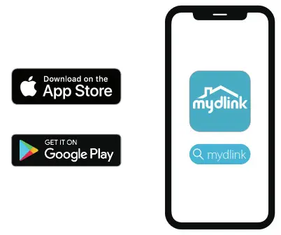 D Link DCS 8526LH Full HD Pan and Tilt Wifi Camera- APP STORE