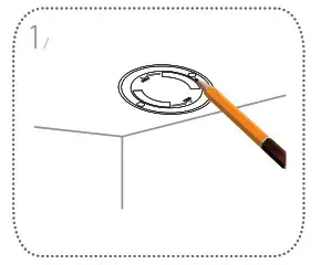 D Link DCS 8526LH Full HD Pan and Tilt Wifi Camera-Mounting 1