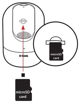 D Link DCS 8526LH Full HD Pan and Tilt Wifi Camera-microSD