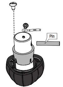 Hunter 51139 Lilliput 44 Inch Matte Black LED Indoor Ceiling Fan with Light - Downrod 2