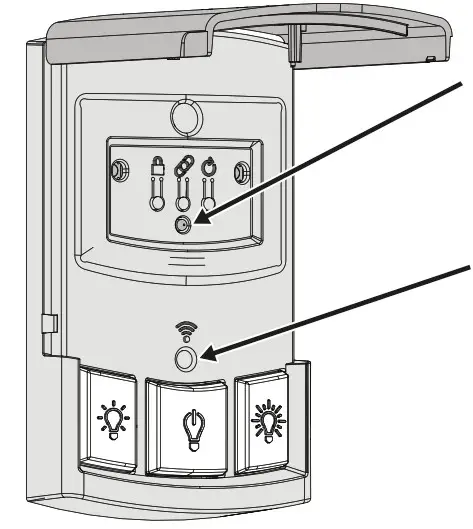 LINEAR LDCO 841 Wifi Operator- LEDs on the Wall Station