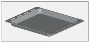 neue FNP600X Integrated Single Oven Stainless Steel - Drip pan