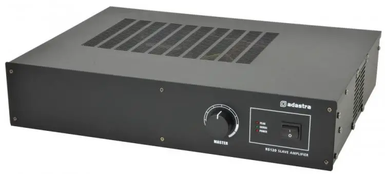 Adastra Rs Series Rackmount 100v Slave Amplifiers User Manual