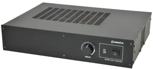 adastra RS Series Rackmount 100V Slave Amplifiers