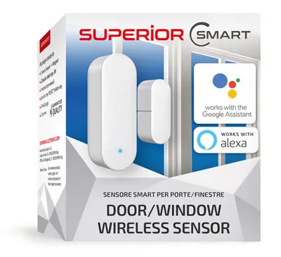 Superior Smart Door/window Wireless Sensor Instructions