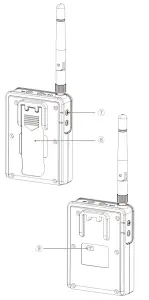 Shenzhen Jiayz Photo Industrial S WM2100 2 4GHz Dual Wireless Lavalier Microphone - FIG 9