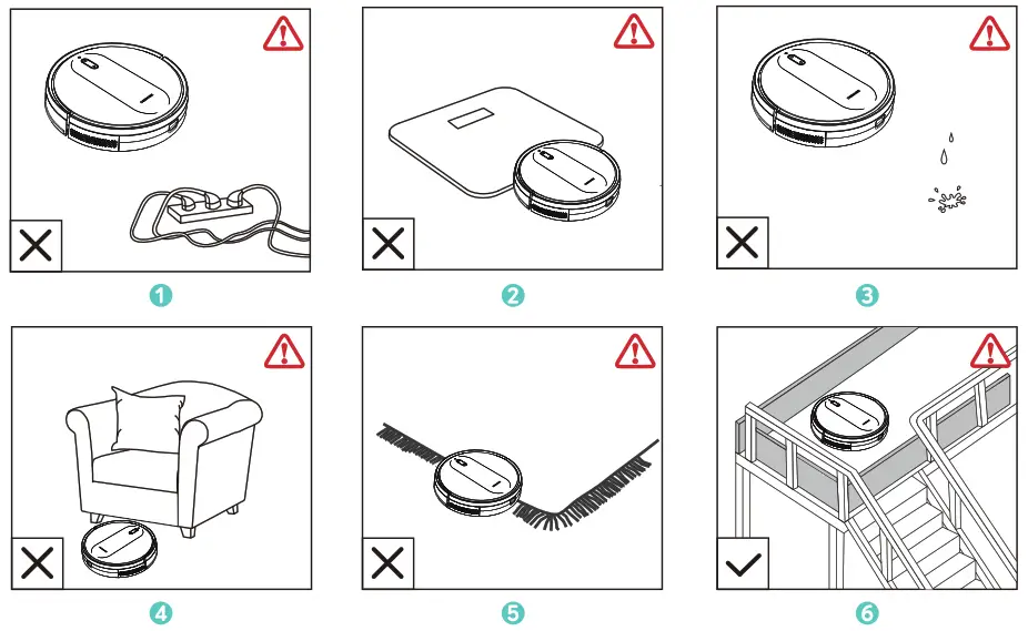 DEENKEE D30 Robotic Vacuum Cleaner - FIG 1