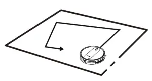 DEENKEE D30 Robotic Vacuum Cleaner - RANDOM