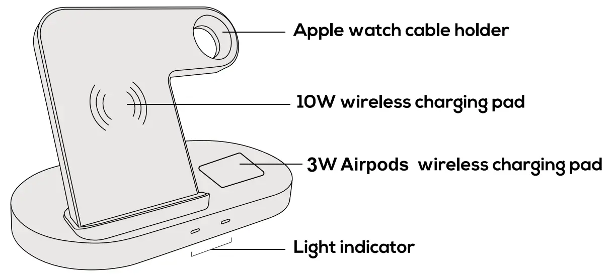 Guangdong Bekey Technology STG 6761 KB Wireless Charging Stand