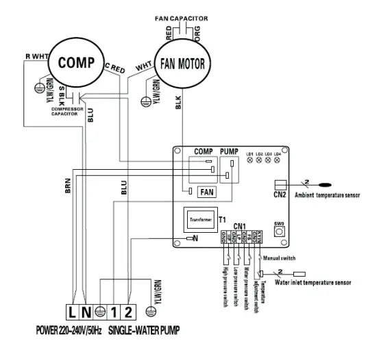Electrical wiring diagram