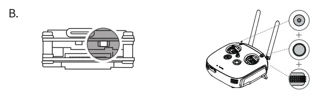 Caddx VISTA Kit DJI HD FPV System- Linking B