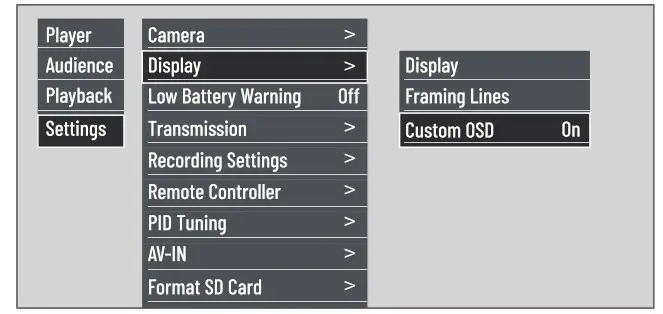 Caddx VISTA Kit DJI HD FPV System- Osd 4