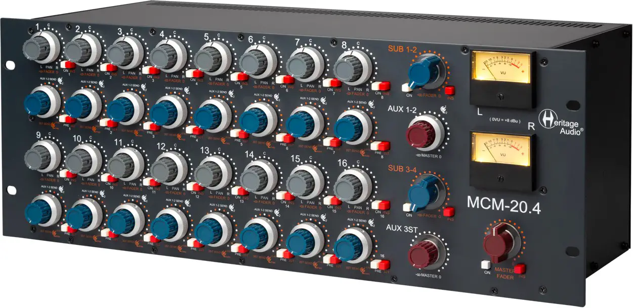 Heritage Audio MCM 20 4 Preliminary 20 Channel Summing Mixer - Cover