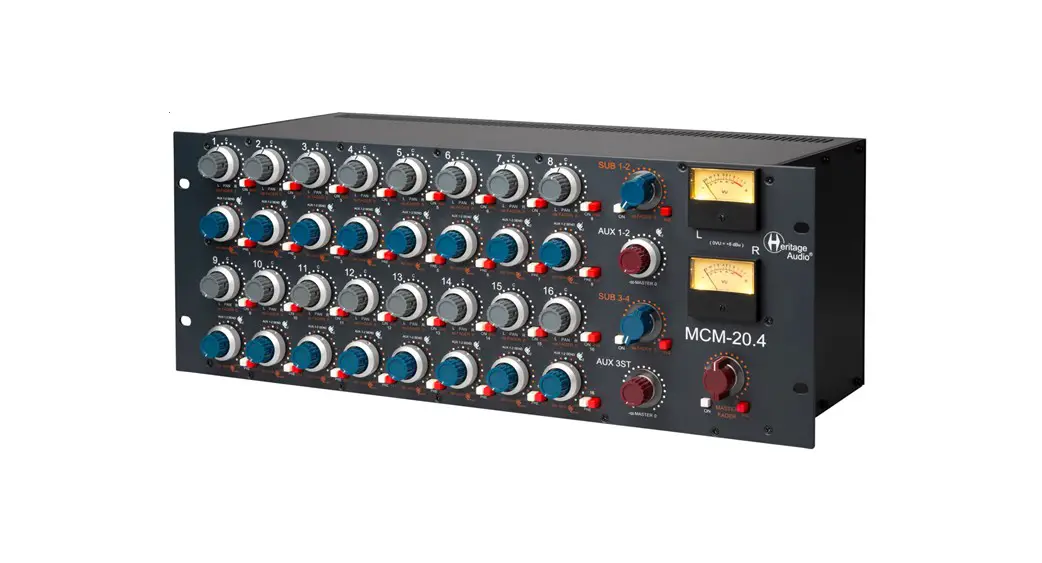 Heritage Audio Mcm-20.4 Preliminary 20 Channel Summing Mixer User Guide