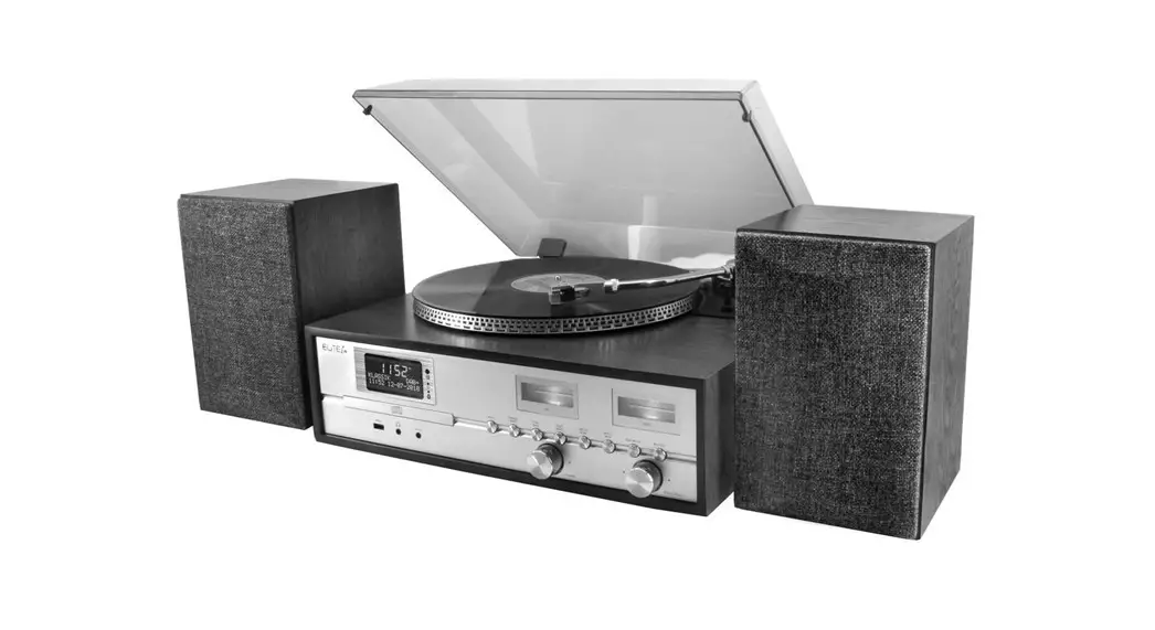 Elite Line Pl880 Record Player With Dab+ Radio And Bluetooth Instruction Manual