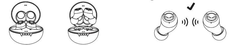 Shenzhen Ziran Technology B29 True Wireless Earbuds - pairing