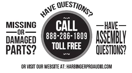 HARBINGER LX8 Mixing Console - icon