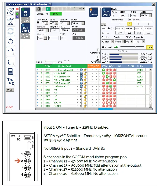 EKSELANS-BY-IT-SCM-8SH-TC-DVB S-S2-TO-Cofdm-QAM-Transmodulator-19