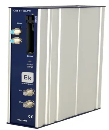 EKSELANS-BY-IT-SCM-8SH-TC-DVB S-S2-TO-Cofdm-QAM-Transmodulator-