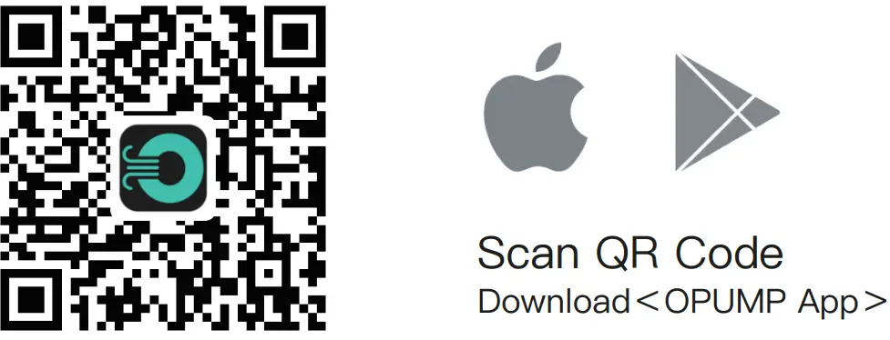 OPUMP LM B001 Smart Breathing Trainer - qr code