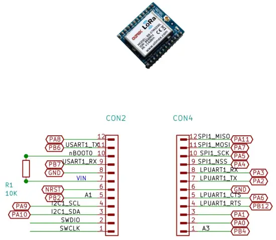 OLIMEX BB STM23WL LoRa Module - fig1