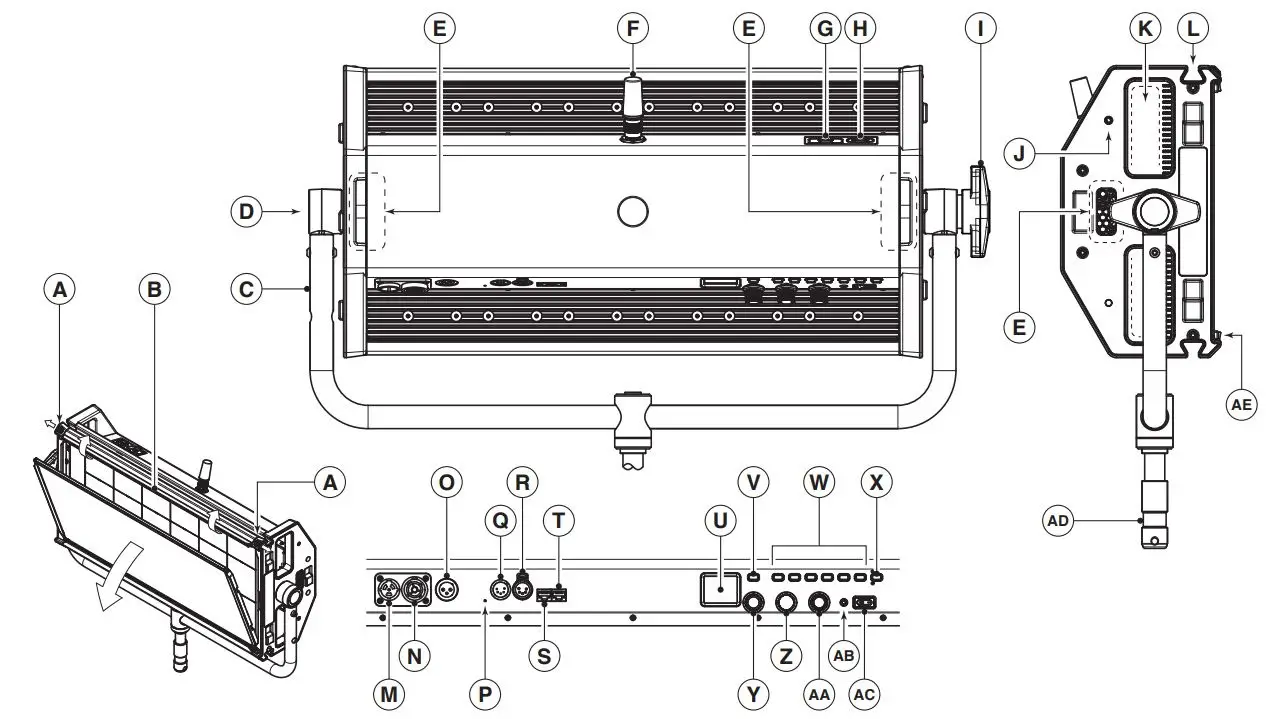 Litepanels-9402001-LED-Stage-and-Studio-Luminaire-1