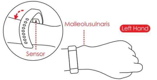 AFAC SB01 Smart Bracelet - figure 3