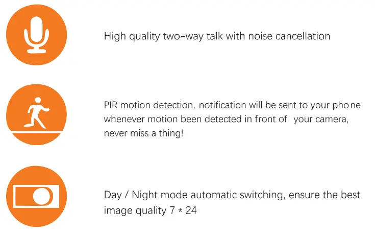 Simpled WF-SP WiFi Camera Doorbell User Manual - Function Introduction
